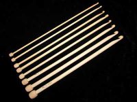 Tunesische Häkelnadel aus Holz - 30 cm lang