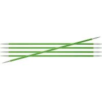 KnitPro Zing Nadelspiel 3.50mm Chrysolite / 15cm