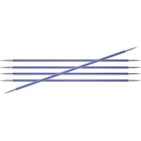 KnitPro Zing Nadelspiel 4.50mm Iolit / 15cm