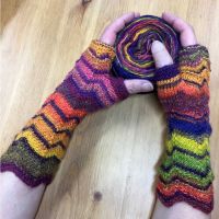 Colorways 1 - Wristwarmers