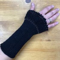 Wristwarmer *Gloriane* with beads
