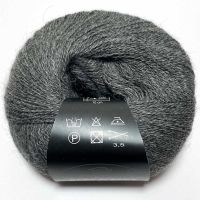 Lanartus Baby Alpaca Lace - Anthrazit