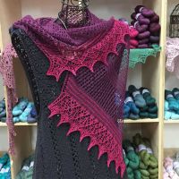 Set: Schal *Sharon* & Coast - Charcoal & Rosehip