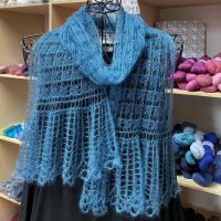 Set: Schal *CrystalEdge* & Setamo Smeraldo