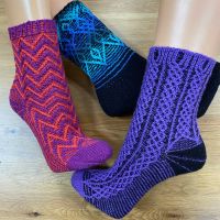 Socken *MatrixTrio* #1