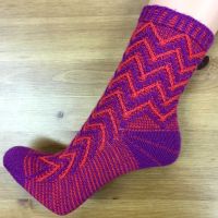 Socken *MatrixTrio* #1