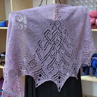 Crescent-Shaped Shawl *Florentina*