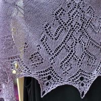 Crescent-Shaped Shawl *Florentina*