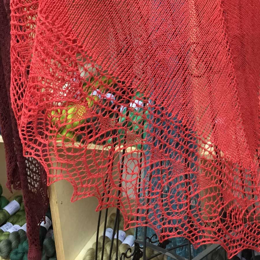 Triangular Shawl *IndianSummer*