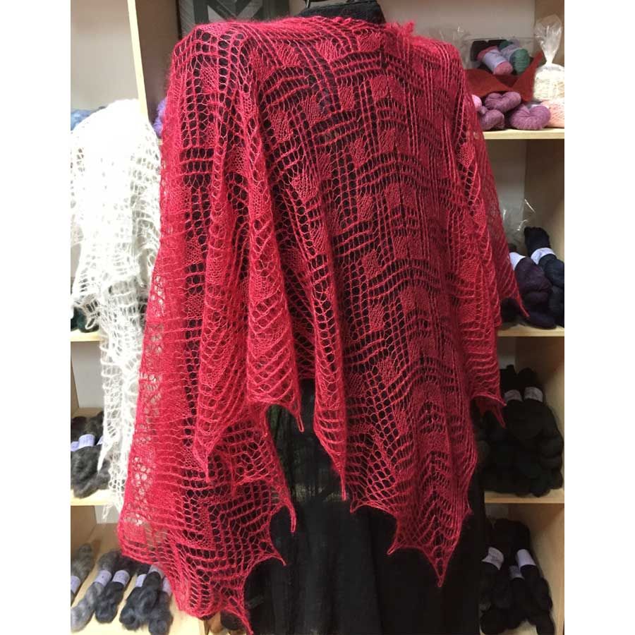 Angular Shawl *Ruby*
