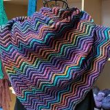 Triangular Shawl *Scalinata*