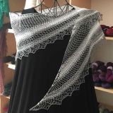 Crescent-Shaped Shawl *Ella*