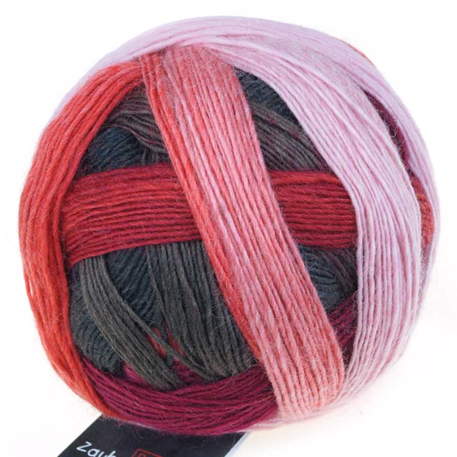 Zauberball 100  Red to Go