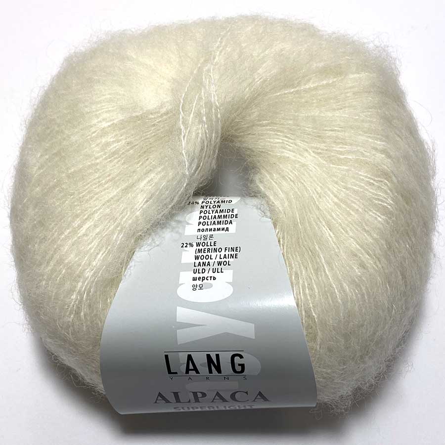 Lang Alpaca Superlight - Offwhite
