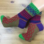 Set: Socken *MixUp #5* & 4 x Lang Yarns JAWOLL