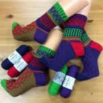 Set: Socken *MixUp #5* & 4 x Lang Yarns JAWOLL