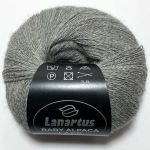 Lanartus Baby Alpaca Lace - Grau