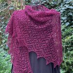 Crescent-Shaped Shawl *Ophelia*