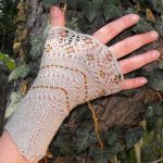 Wristwarmer *Ottavia* with beads